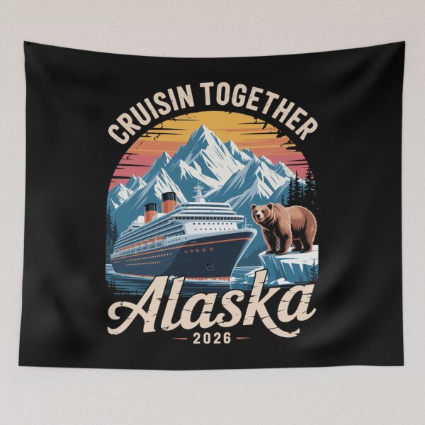 Item preview,  Cruisin Together Alaska 2026 Friend Family Cruise  designed and sold by SlogariArt.