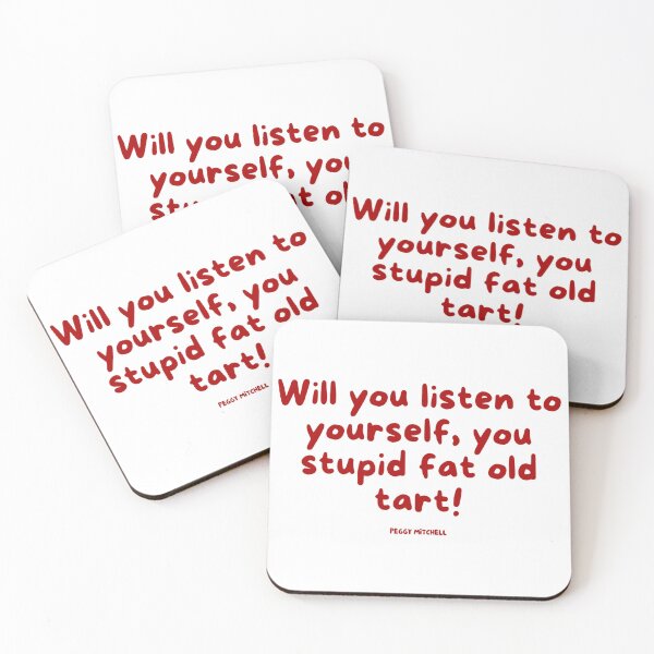 Item preview, EastEnders quote, Peggy designed and sold by Charlotte Hawkins.