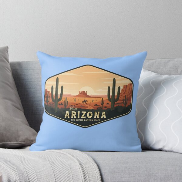 Item preview, Arizona The Grand Canyon State Vintage Travel Souvenir Art  designed and sold by LittleArij.