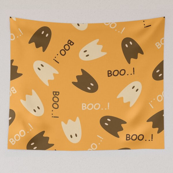 Item preview, Halloween-Seamless-Pattern-with-Ghost-10112767 designed and sold by RWT-Design.