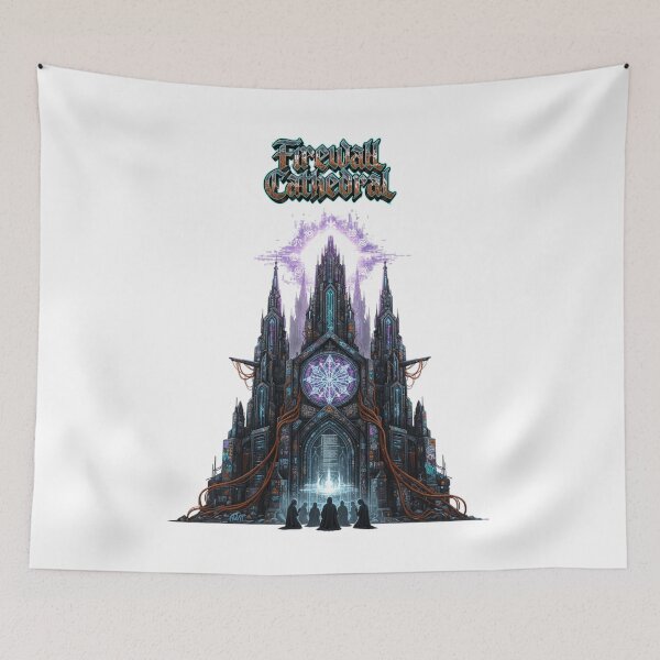 Item preview, Firewall Cathedral designed and sold by SketchNStyle.
