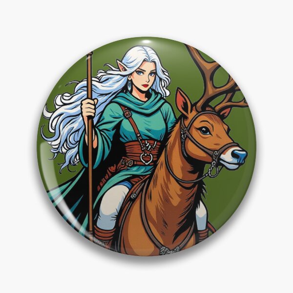 Item preview, Elf Hunter - Stag-Rider designed and sold by Fanta-sticky.