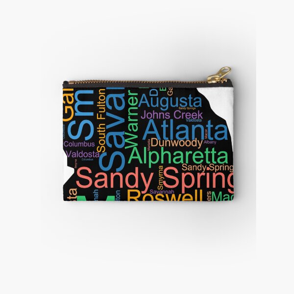 Item preview, Georgia Word Art With Cities designed and sold by TheIconSmith.