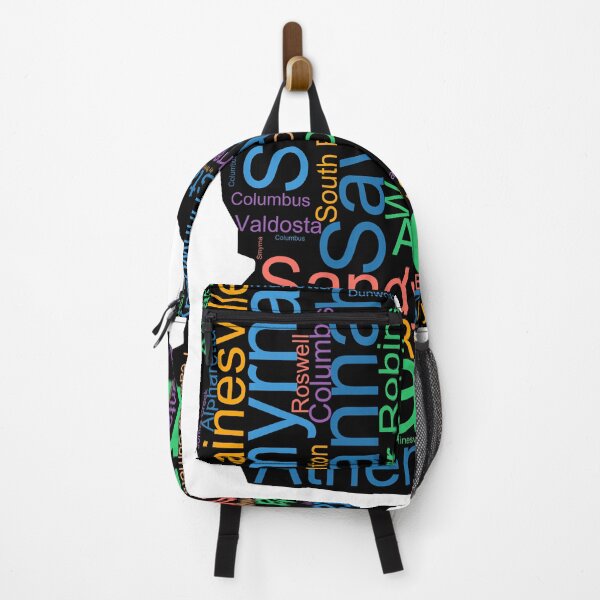 Item preview, Georgia Word Art With Cities designed and sold by TheIconSmith.