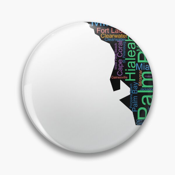 Item preview, Florida Word Art With Cities designed and sold by TheIconSmith.