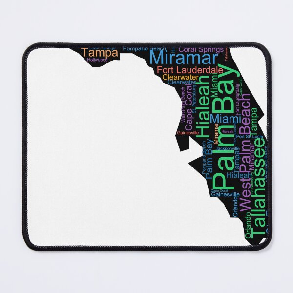 Item preview, Florida Word Art With Cities designed and sold by TheIconSmith.