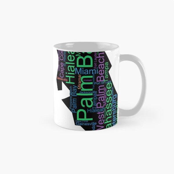 Item preview, Florida Word Art With Cities designed and sold by TheIconSmith.