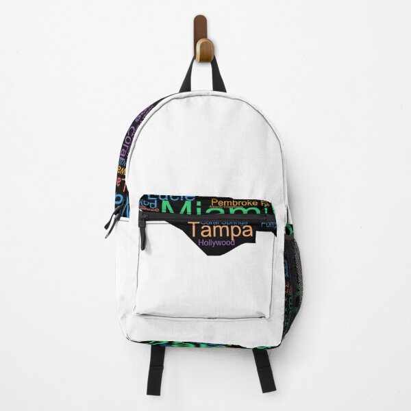Item preview, Florida Word Art With Cities designed and sold by TheIconSmith.