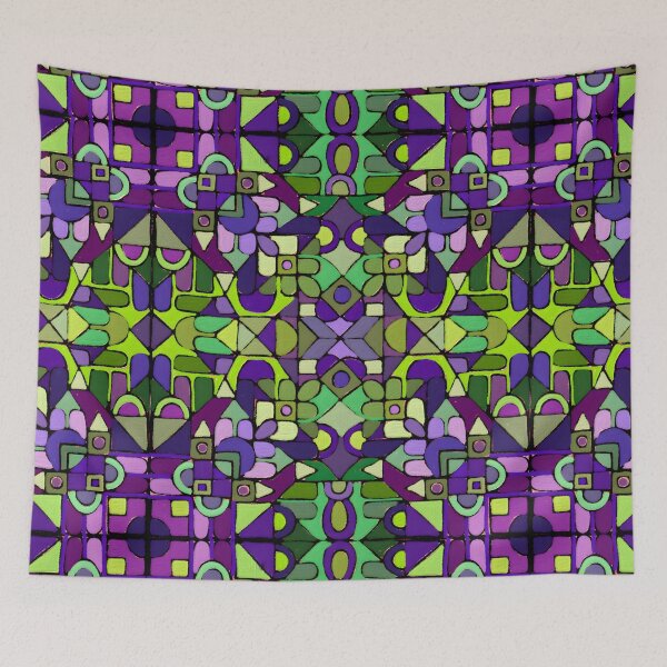 Item preview, Grape GRIDOODLE designed and sold by bekki smith.