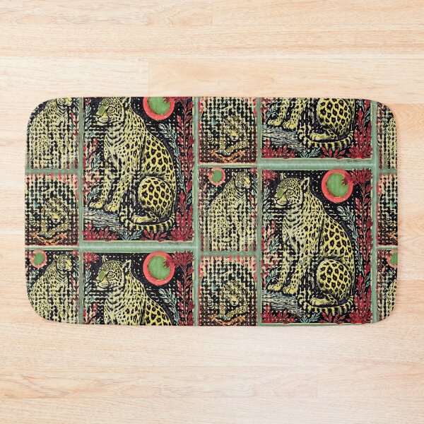 Item preview, Vibrant Botanical Leopard designed and sold by Hen-C-Art.