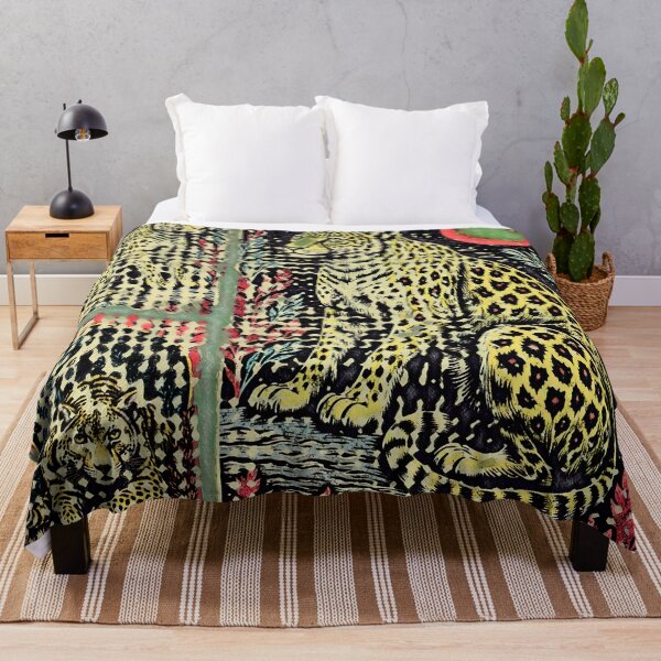 Item preview, Vibrant Botanical Leopard designed and sold by Hen-C-Art.