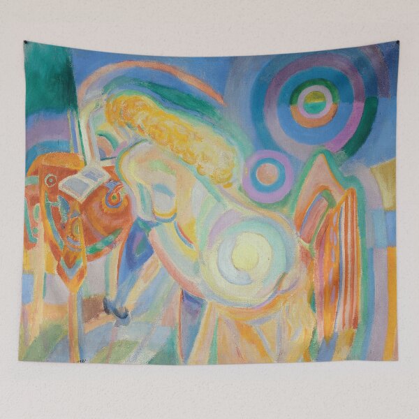 Item preview, Nude Woman Reading designed and sold by tomorrowsart.