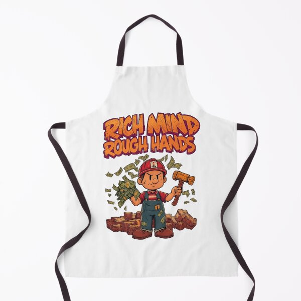 Item preview, Rich Mind, Rough Hands – Gold Hammer Money Rain designed and sold by Design Orbit.