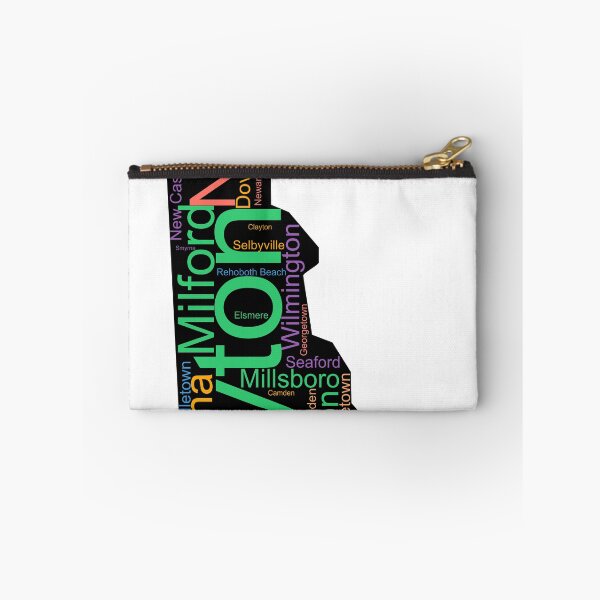 Item preview, Delaware Word Art With Cities designed and sold by TheIconSmith.