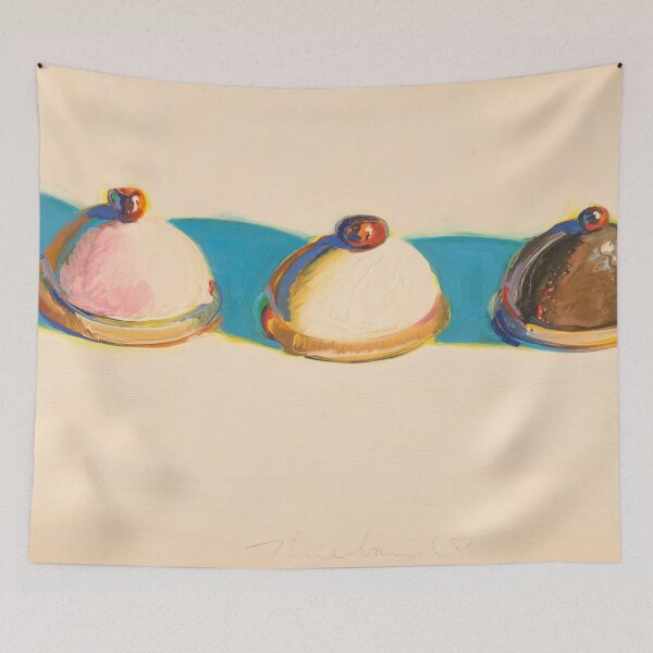 Item preview, Bright Dessert Pastels By Wayne Thiebaud designed and sold by IUFUSYU.