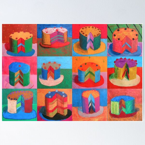 Item preview, Pop Treat Aesthetic By Wayne Thiebaud designed and sold by IUFUSYU.