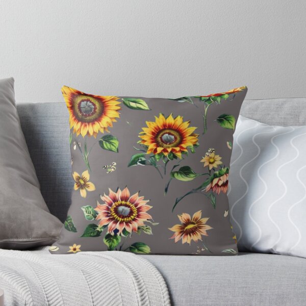 Item preview, Vintage style  sunflowers designed and sold by Nice-patterns.