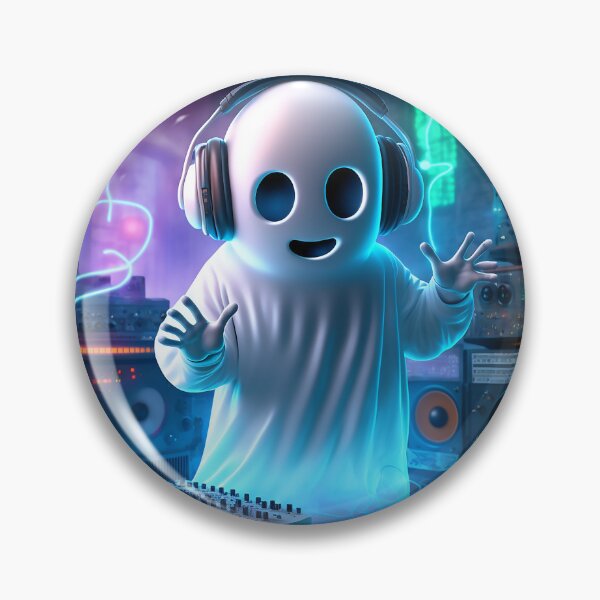 Item preview, Ghost DJ - Neon Electro  designed and sold by The-Fox-Hole.