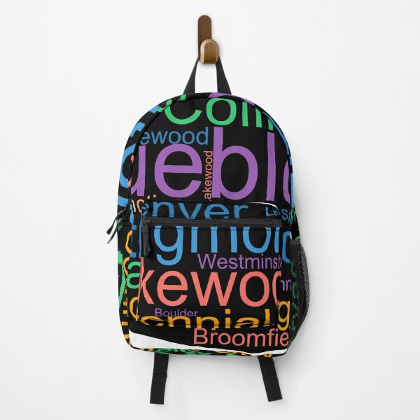Item preview, Colorado Word Art With Cities designed and sold by TheIconSmith.