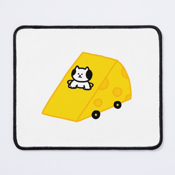 Item preview, a Cat on the cheese car designed and sold by superbaechoo.