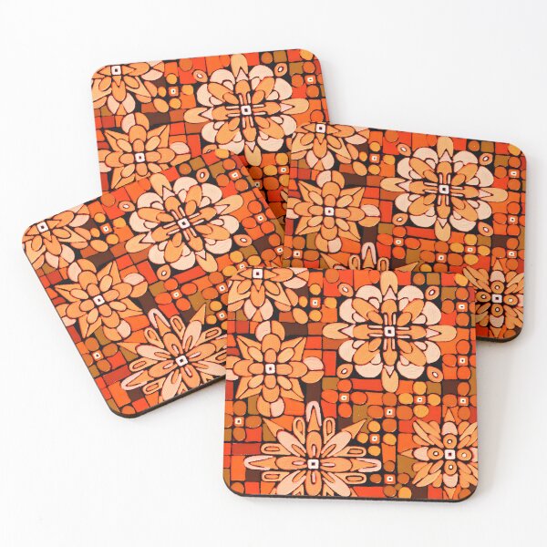 Item preview, Sunburnt GRIDOODLE designed and sold by bekki smith.