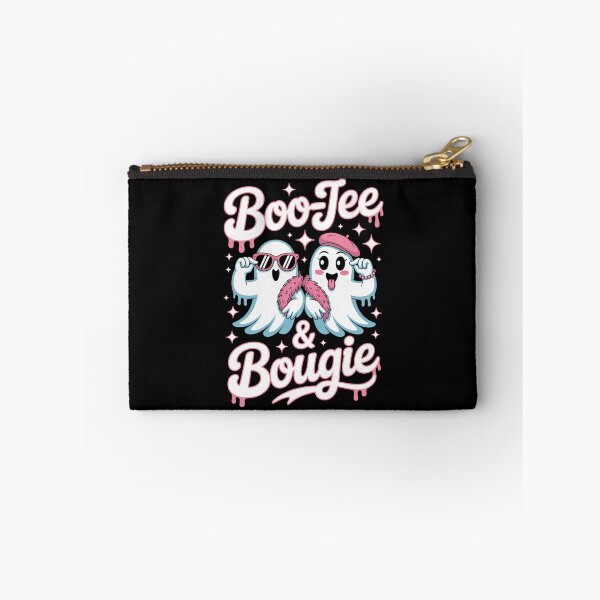Item preview, Boo-Jee & Bougie Pink Ghost T-Shirt | Cute Pastel Halloween Spooky Season Apparel designed and sold by DarylWelsh2024.