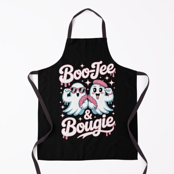 Item preview, Boo-Jee & Bougie Pink Ghost T-Shirt | Cute Pastel Halloween Spooky Season Apparel designed and sold by DarylWelsh2024.