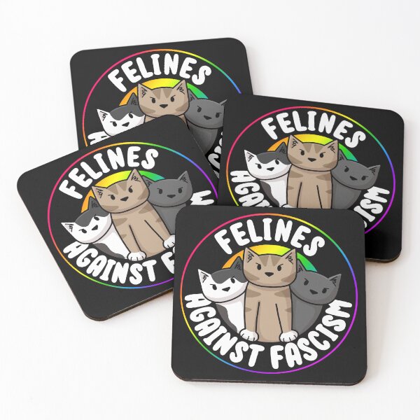 Item preview, Felines against Fascism designed and sold by doodlecats.