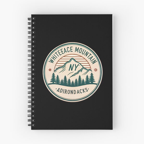 Item preview, Whiteface Mountain New York Retro Travel Badge | Adirondacks Ski Resort  designed and sold by VividOrganica.