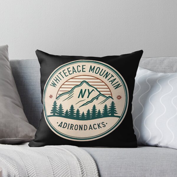 Item preview, Whiteface Mountain New York Retro Travel Badge | Adirondacks Ski Resort  designed and sold by VividOrganica.