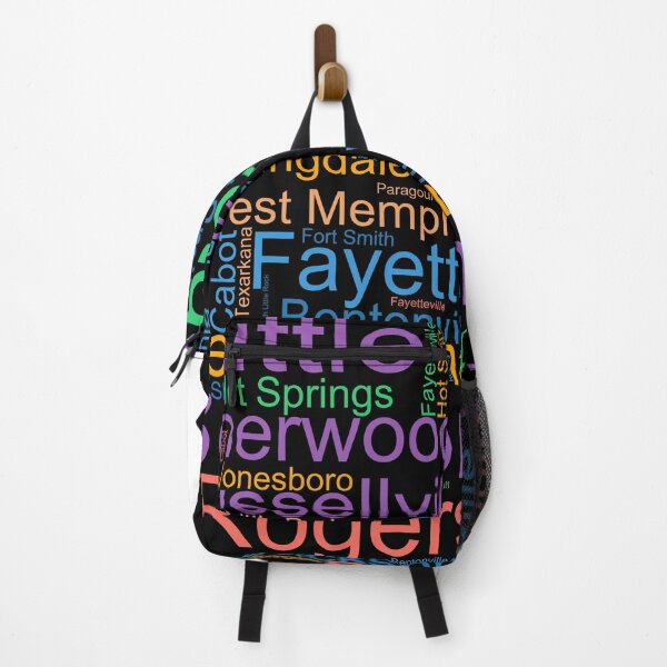 Item preview, Arkansas Word Art With Cities designed and sold by TheIconSmith.