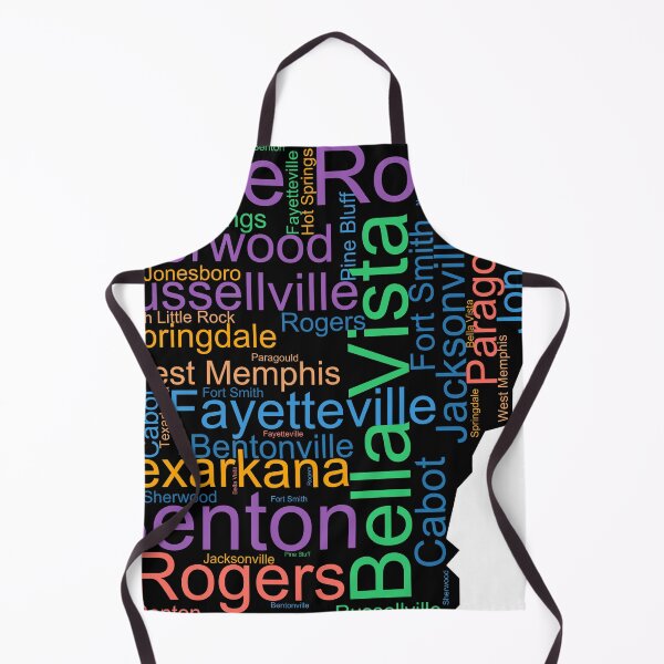 Item preview, Arkansas Word Art With Cities designed and sold by TheIconSmith.