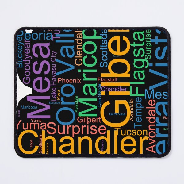 Item preview, Arizona Word Art With Cities designed and sold by TheIconSmith.