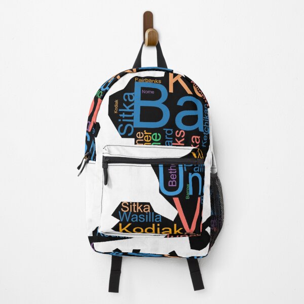 Item preview, Alaska Word Art With Cities designed and sold by TheIconSmith.
