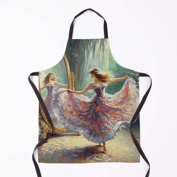 Item preview, А young dancer looking into a mirror. designed and sold by aleksandr13.