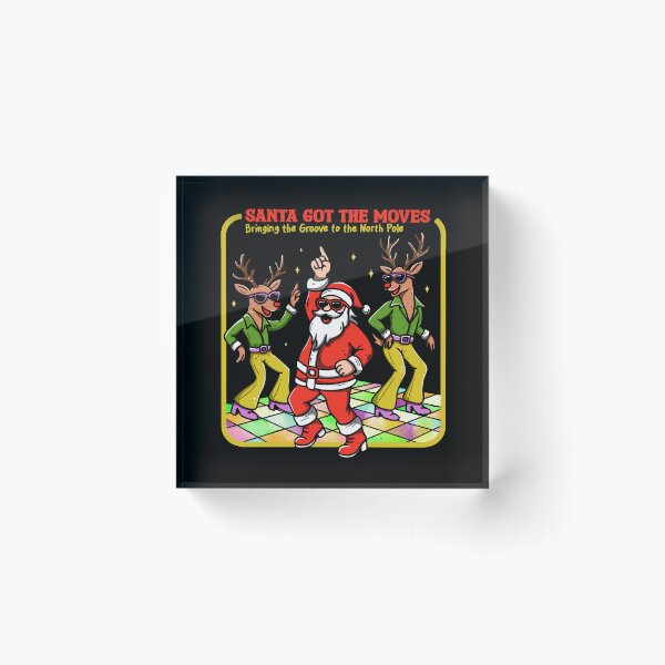 Item preview, Santa Got The Moves designed and sold by Kimprut.