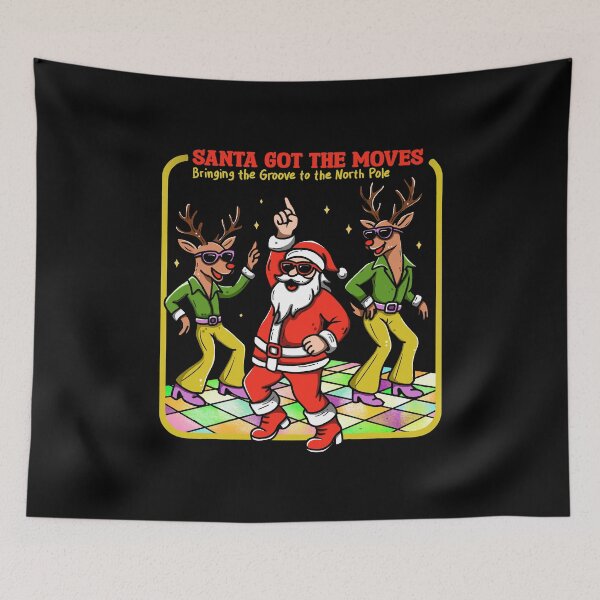 Item preview, Santa Got The Moves designed and sold by Kimprut.