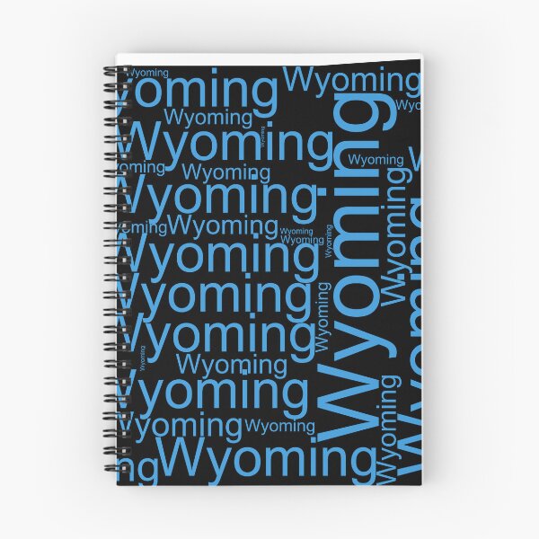 Item preview, Wyoming Word Art With State Name designed and sold by TheIconSmith.