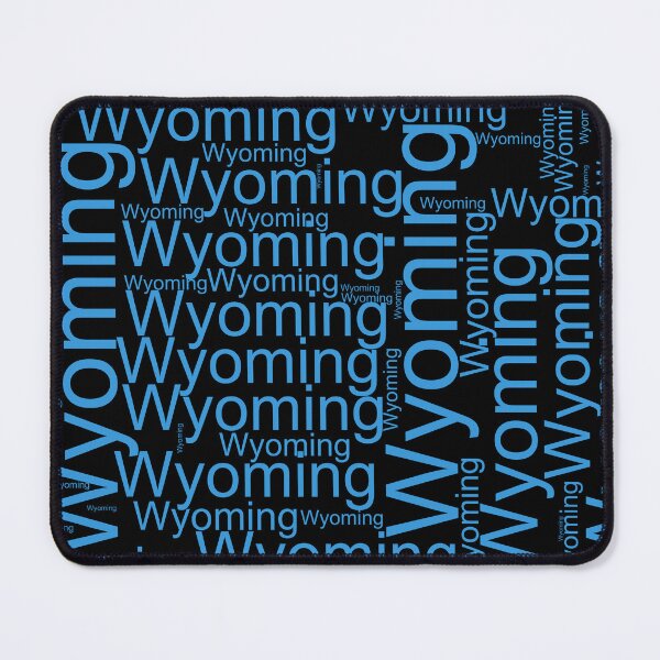 Item preview, Wyoming Word Art With State Name designed and sold by TheIconSmith.