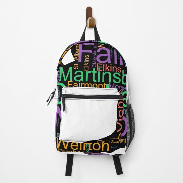 Item preview, West Virginia Word Art With Cities designed and sold by TheIconSmith.