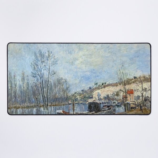 Item preview, The Banks of the Loring towards Moret designed and sold by tomorrowsart.