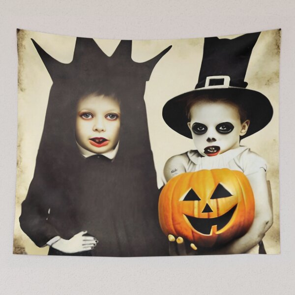 Item preview, Halloween Kids Art Collage designed and sold by LisaTumi.art.