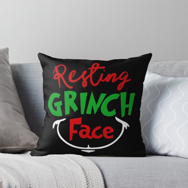 Item preview, Resting Grinch Face T-Shirt | Funny Christmas Shirt | Holiday 2025 Meme Tee | Family Christmas Gift designed and sold by sweary12.