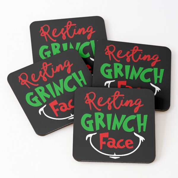 Item preview, Resting Grinch Face T-Shirt | Funny Christmas Shirt | Holiday 2025 Meme Tee | Family Christmas Gift designed and sold by sweary12.