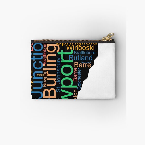 Item preview, Vermont Word Art With Cities designed and sold by TheIconSmith.