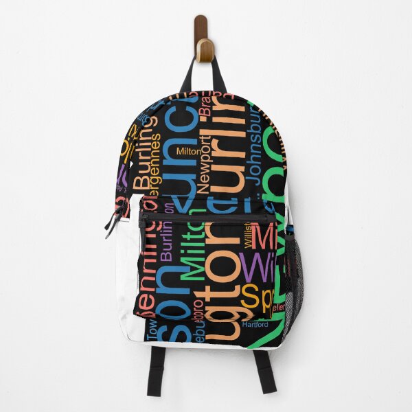 Item preview, Vermont Word Art With Cities designed and sold by TheIconSmith.