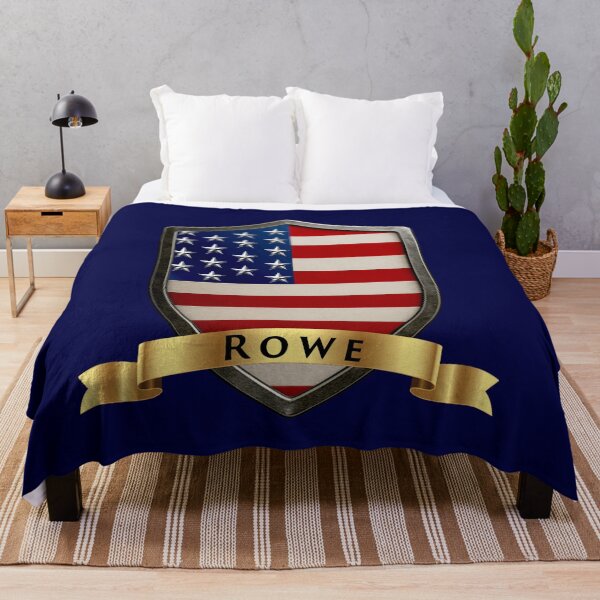 Item preview, Rowe Family USA Shield, Stars & Stripes Pride Crest designed and sold by Highlandkings.