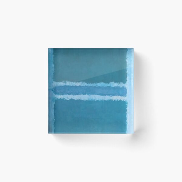 Item preview, Untitled (blue Divided By Blue) - 1966 By Mark Rothko designed and sold by Postarpindesign.