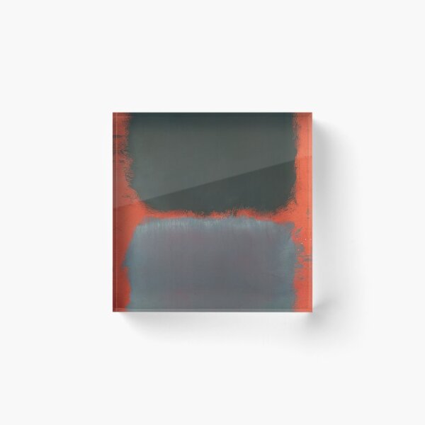 Item preview, Untitled (gray, Gray On Red) - 1968 By Mark Rothko designed and sold by Postarpindesign.