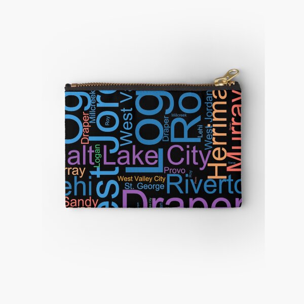 Item preview, Utah Word Art With Cities designed and sold by TheIconSmith.